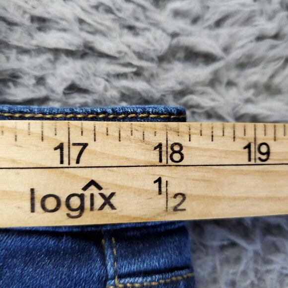 Lane Bryant Jeans Womens Size 16 Blue Super-Stretch Capri Denim - Picture 5 of 12